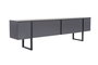 Nordure Soporte para TV Serenity Antracita y Negro